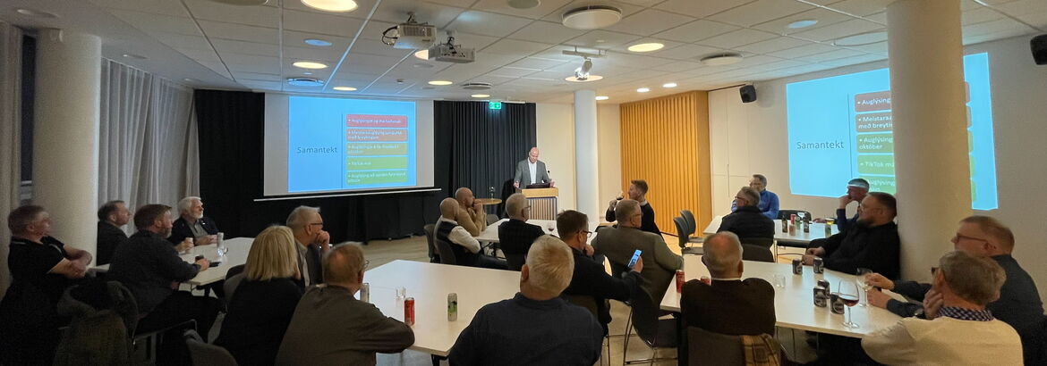 Vel sóttur fundur Félags blikksmiðjueigenda